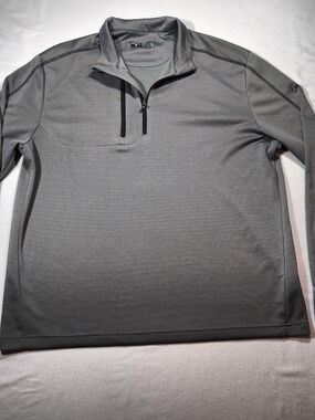 Gray Callaway Quarter-Zip Performance Pullover